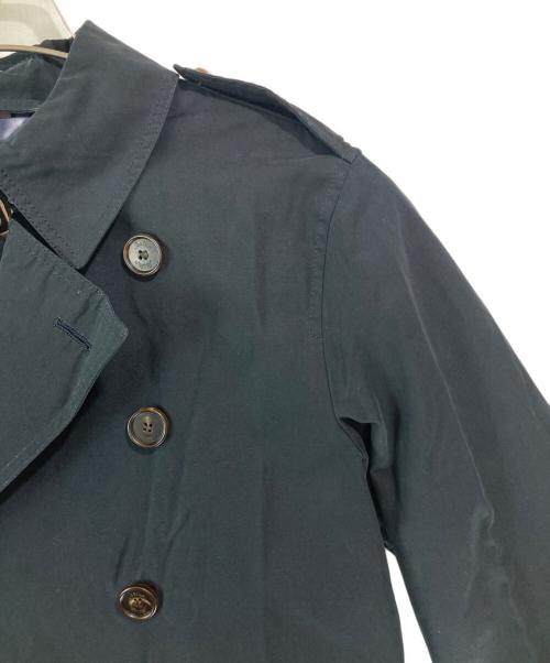 Sealup（シーラップ）SEALUP (シーラップ) モールスキントレンチコート ブラック サイズ:48の古着・服飾アイテム