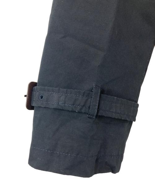 Sealup（シーラップ）SEALUP (シーラップ) モールスキントレンチコート ブラック サイズ:48の古着・服飾アイテム