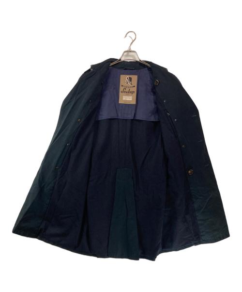 Sealup（シーラップ）SEALUP (シーラップ) モールスキントレンチコート ブラック サイズ:48の古着・服飾アイテム