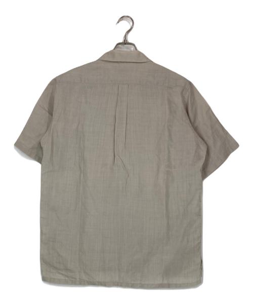Y's for men（ワイズフォーメン）Y'S for men (ワイズフォーメン) オープンカラーリネンシャツ グレー サイズ:3の古着・服飾アイテム