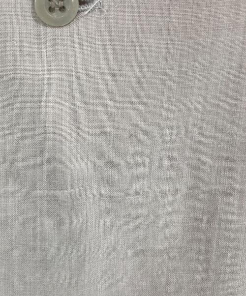 Y's for men（ワイズフォーメン）Y'S for men (ワイズフォーメン) オープンカラーリネンシャツ グレー サイズ:3の古着・服飾アイテム
