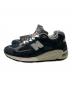 NEW BALANCE (ニューバランス) ローカットスニーカー ネイビー サイズ:25cm：13000円