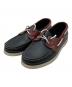 PARABOOT（パラブーツ）の古着「デッキシューズ」｜レッド×ネイビー