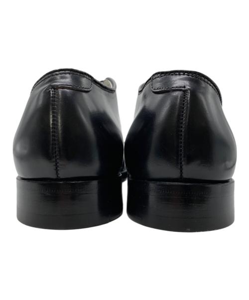 Alden（オールデン）ALDEN (オールデン) UNITED ARROWS (ユナイテッドアローズ) 別注コードバンVチップシューズ ブラック サイズ:5 1/2Dの古着・服飾アイテム