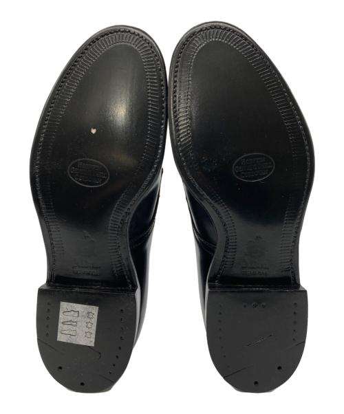 Alden（オールデン）ALDEN (オールデン) UNITED ARROWS (ユナイテッドアローズ) 別注コードバンVチップシューズ ブラック サイズ:5 1/2Dの古着・服飾アイテム