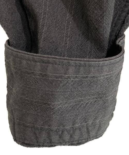 Y's for men（ワイズフォーメン）Y'S for men (ワイズフォーメン) アンゴラ混ウールオープンカラーシャツ グレー サイズ:3の古着・服飾アイテム