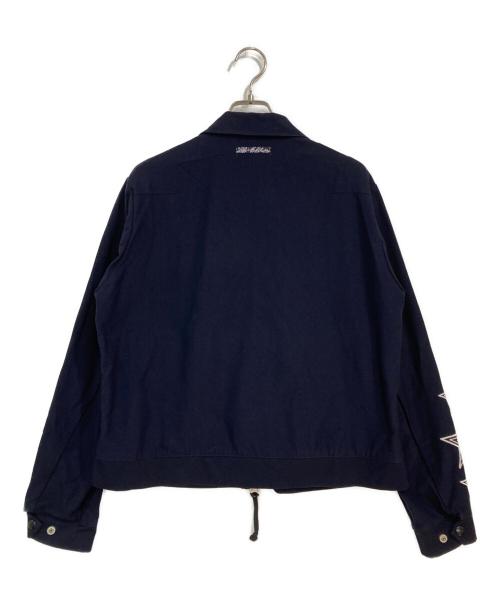 NUMBER (N)INE（ナンバーナイン）NUMBER (N)INE (ナンバーナイン) WORK JACKET  STAR ネイビー サイズ:3の古着・服飾アイテム
