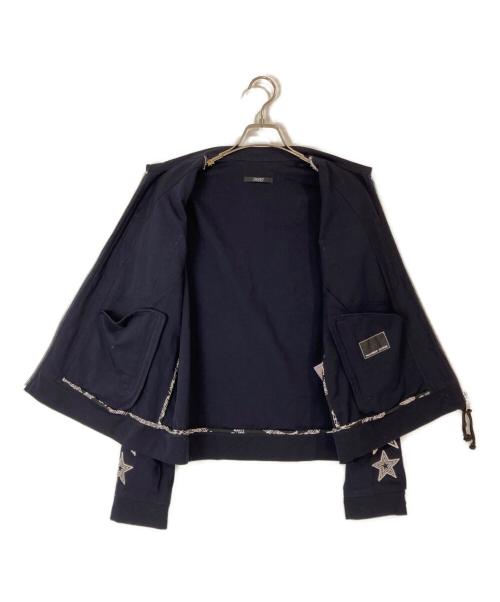 NUMBER (N)INE（ナンバーナイン）NUMBER (N)INE (ナンバーナイン) WORK JACKET  STAR ネイビー サイズ:3の古着・服飾アイテム