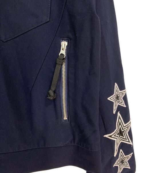 NUMBER (N)INE（ナンバーナイン）NUMBER (N)INE (ナンバーナイン) WORK JACKET  STAR ネイビー サイズ:3の古着・服飾アイテム