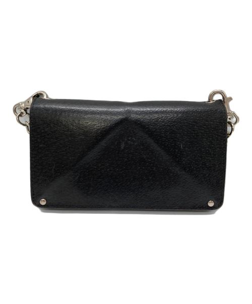 COMME des GARCONS（コムデギャルソン）COMME des GARCONS (コムデギャルソン) アコーディオンチェーンウォレット ブラックの古着・服飾アイテム