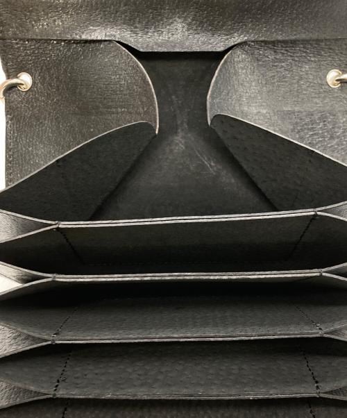 COMME des GARCONS（コムデギャルソン）COMME des GARCONS (コムデギャルソン) アコーディオンチェーンウォレット ブラックの古着・服飾アイテム