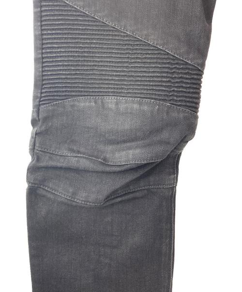 BALMAIN（バルマン）BALMAIN (バルマン) バイカーデニムパンツ ブラック サイズ:31の古着・服飾アイテム