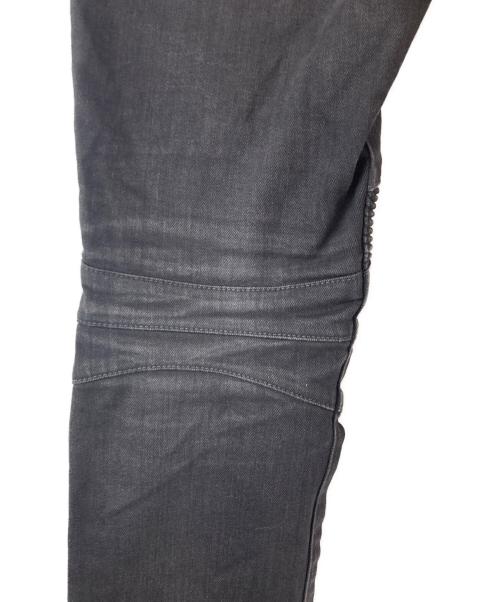 BALMAIN（バルマン）BALMAIN (バルマン) バイカーデニムパンツ ブラック サイズ:31の古着・服飾アイテム