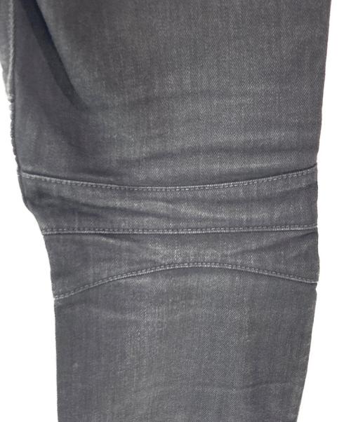 BALMAIN（バルマン）BALMAIN (バルマン) バイカーデニムパンツ ブラック サイズ:31の古着・服飾アイテム