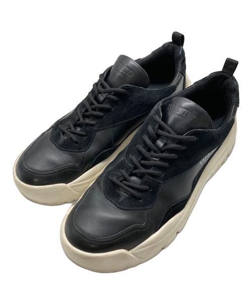 VALENTINO（ヴァレンティノ）VALENTINO (ヴァレンティノ) ダッドスニーカー ブラック サイズ:SIZE 42 1/2の古着・服飾アイテム