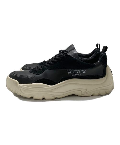 VALENTINO（ヴァレンティノ）VALENTINO (ヴァレンティノ) ダッドスニーカー ブラック サイズ:SIZE 42 1/2の古着・服飾アイテム