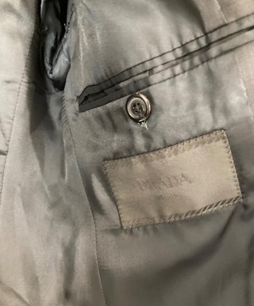PRADA（プラダ）PRADA (プラダ) 2Bテーラードジャケット ブラック サイズ:SIZE 46Rの古着・服飾アイテム