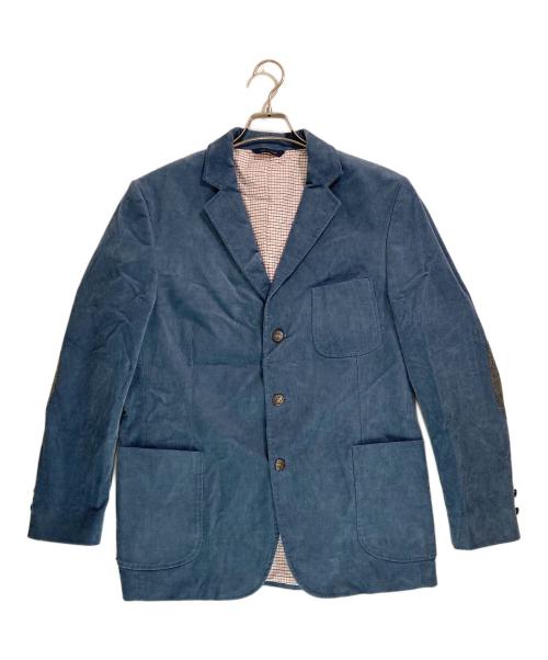 BROOKS BROTHERS（ブルックスブラザーズ）BROOKS BROTHERS (ブルックスブラザーズ) 銀釦コーデュロイ3Bジャケット ブルー サイズ:42Rの古着・服飾アイテム