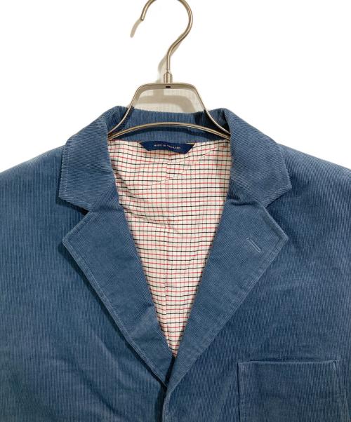 BROOKS BROTHERS（ブルックスブラザーズ）BROOKS BROTHERS (ブルックスブラザーズ) 銀釦コーデュロイ3Bジャケット ブルー サイズ:42Rの古着・服飾アイテム