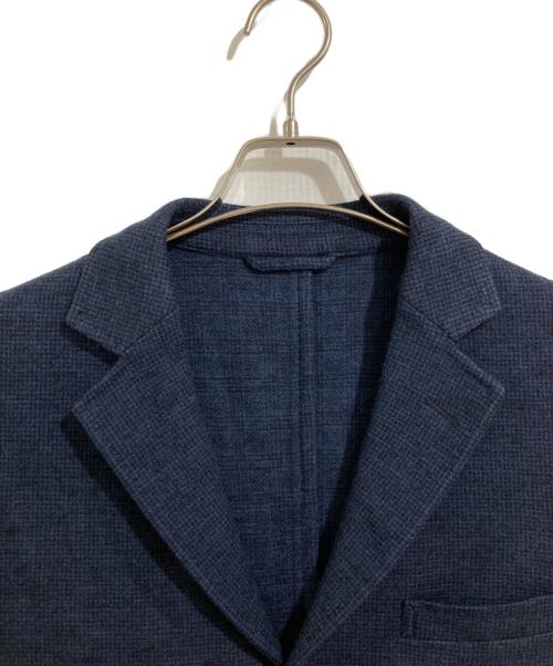 BROOKS BROTHERS（ブルックスブラザーズ）BROOKS BROTHERS (ブルックスブラザーズ) ウールダブルジャージー段返り3釦アンコンジャケット Classic ネイビー サイズ:XLの古着・服飾アイテム