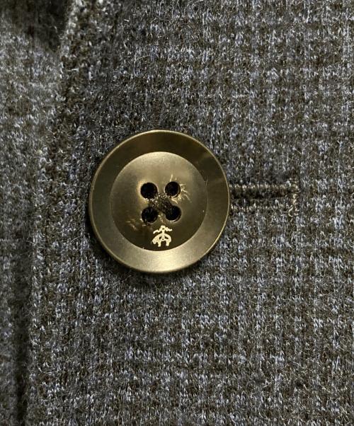 BROOKS BROTHERS（ブルックスブラザーズ）BROOKS BROTHERS (ブルックスブラザーズ) ウールダブルジャージー段返り3釦アンコンジャケット Classic ネイビー サイズ:XLの古着・服飾アイテム