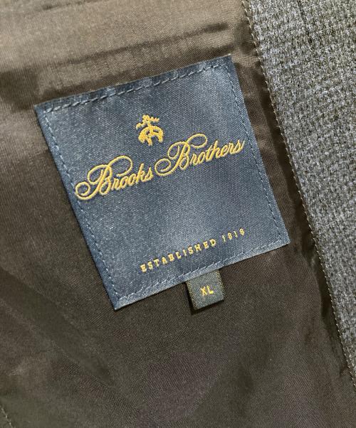 BROOKS BROTHERS（ブルックスブラザーズ）BROOKS BROTHERS (ブルックスブラザーズ) ウールダブルジャージー段返り3釦アンコンジャケット Classic ネイビー サイズ:XLの古着・服飾アイテム