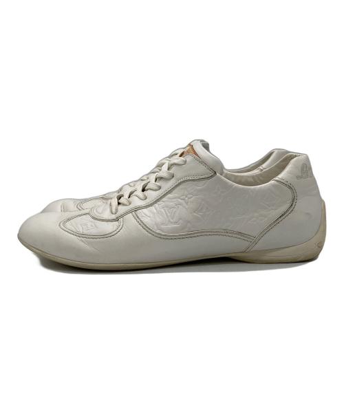 LOUIS VUITTON（ルイ ヴィトン）LOUIS VUITTON (ルイ ヴィトン) ローカットスニーカー ホワイト サイズ:SIZE 7の古着・服飾アイテム