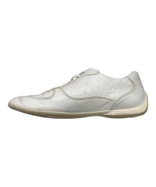 LOUIS VUITTON（ルイ ヴィトン）LOUIS VUITTON (ルイ ヴィトン) ローカットスニーカー ホワイト サイズ:SIZE 7の古着・服飾アイテム