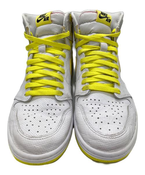 NIKE（ナイキ）NIKE (ナイキ) RETRO HIGH OG “FIRST CLASS FLIGHT” イエロー×ホワイト サイズ:28.5cmの古着・服飾アイテム