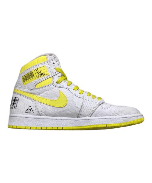 NIKE（ナイキ）NIKE (ナイキ) RETRO HIGH OG “FIRST CLASS FLIGHT” イエロー×ホワイト サイズ:28.5cmの古着・服飾アイテム