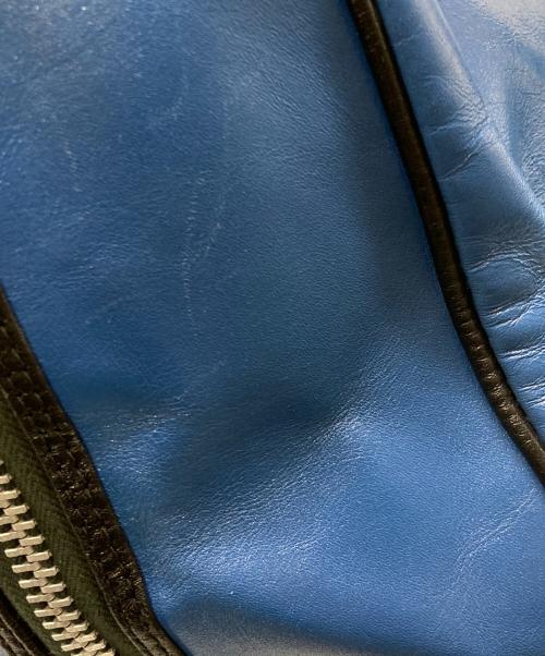THE REAL McCOY'S（ザ・リアルマッコイズ）THE REAL McCOY'S (ザ・リアルマッコイズ) BUCO HELMET BAG ブルーの古着・服飾アイテム
