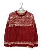 L.L.Beanエルエルビーン）の古着「フェアアイルセーター」｜レッド