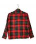 McGREGOR (マックレガー) オープンカラーシャツ レッド×グリーン サイズ:Ｍ：13000円