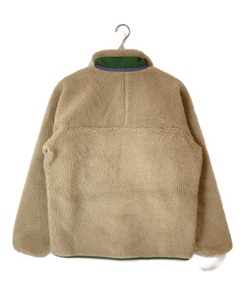 Patagonia（パタゴニア）Patagonia (パタゴニア) クラッシック レトロXジャケット ベージュ×グリーン サイズ:Lの古着・服飾アイテム