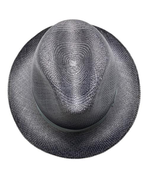 BORSALINO（ボルサリーノ）BORSALINO (ボルサリーノ) パナマ キート ミディアムブリム ネイビー サイズ:SIZE 61の古着・服飾アイテム
