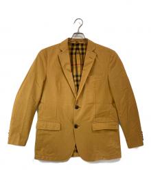 BURBERRY LONDON（バーバリーロンドン）の古着「ノバチェック2Bジャケット」｜オレンジ