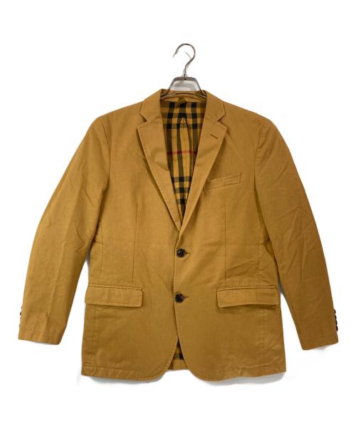 BURBERRY LONDON（バーバリーロンドン）BURBERRY LONDON (バーバリーロンドン) ノバチェック2Bジャケット オレンジ サイズ:Lの古着・服飾アイテム