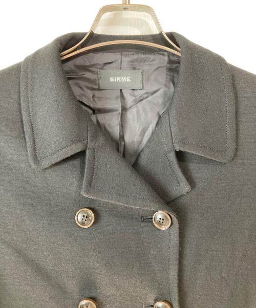 SINME（シンメ）SINME (シンメ) ジャージーミニジャケット ブラック サイズ:Ⅿの古着・服飾アイテム
