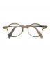 MASAHIROMARUYAMA (マサヒロマルヤマ) 眼鏡フレーム ゴールド×シルバー サイズ:SIZE 48□21 140：25000円