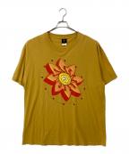 cactusjackカクタスジャック）の古着「FLOWER TEE」｜イエロー