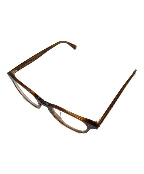 OLIVER PEOPLES（オリバーピープルズ）OLIVER PEOPLES (オリバーピープルズ) サダオ ブラウン サイズ:SIZE 47☐19 145の古着・服飾アイテム