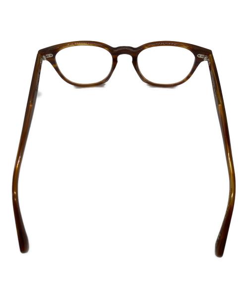 OLIVER PEOPLES（オリバーピープルズ）OLIVER PEOPLES (オリバーピープルズ) サダオ ブラウン サイズ:SIZE 47☐19 145の古着・服飾アイテム