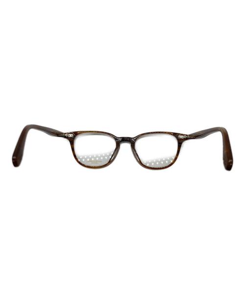 OLIVER PEOPLES（オリバーピープルズ）OLIVER PEOPLES (オリバーピープルズ) サダオ ブラウン サイズ:SIZE 47☐19 145の古着・服飾アイテム