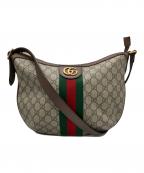 GUCCIグッチ）の古着「オフィディアショルダーバッグ」｜ベージュ