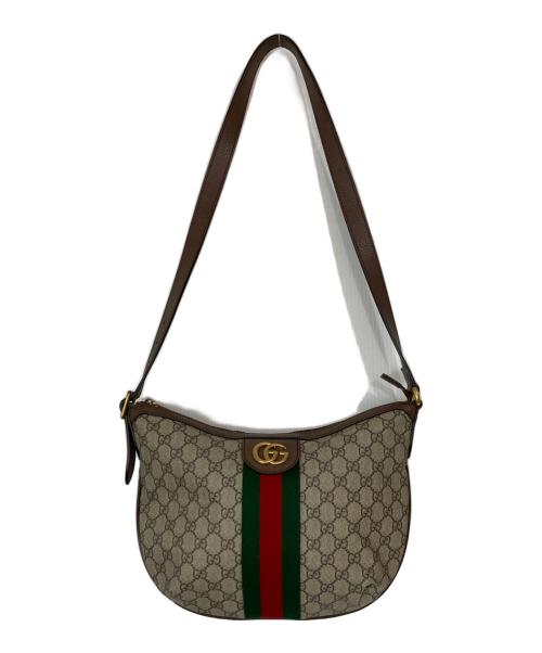 GUCCI（グッチ）GUCCI (グッチ) オフィディアショルダーバッグ ベージュの古着・服飾アイテム