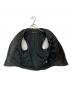 中古・古着 BALENCIAGA (バレンシアガ) シープレザーライダースベスト ブラック×ブルー サイズ:36：20000円