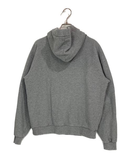 CELINE（セリーヌ）CELINE (セリーヌ) フード付 ルーズスウェットシャツ グレー サイズ:Ｓの古着・服飾アイテム