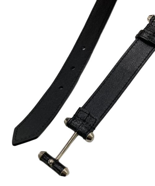 BALENCIAGA（バレンシアガ）BALENCIAGA (バレンシアガ) レザーベルト ブラック サイズ:70の古着・服飾アイテム