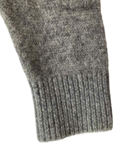 GOODENOUGH（）GOODENOUGH (グッドイナフ) モヘアラインニット/MOHAIR LINE CREW KNIT グレー サイズ:FREEの古着・服飾アイテム