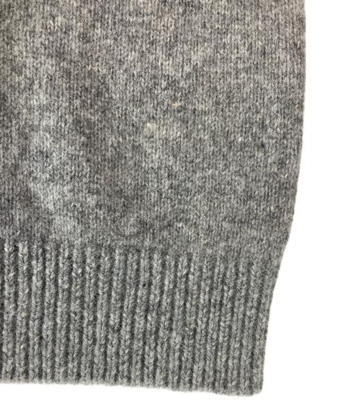 GOODENOUGH（）GOODENOUGH (グッドイナフ) モヘアラインニット/MOHAIR LINE CREW KNIT グレー サイズ:FREEの古着・服飾アイテム